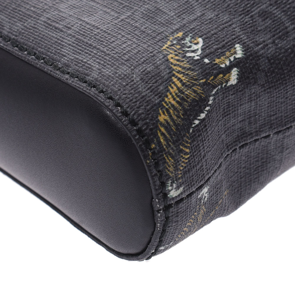 Gucci GG Shoulder Bag Blue Supreme Tiger Navy Messenger - Picture 5 of 11